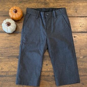 Janie and Jack Charcoal Kids Formal Pants Trousers